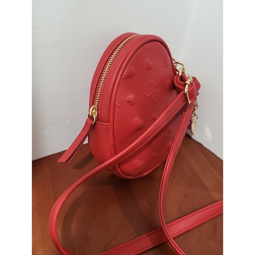 juicy couture Red Heart Crossbody Purse Nwt - Picture 8 of 8
